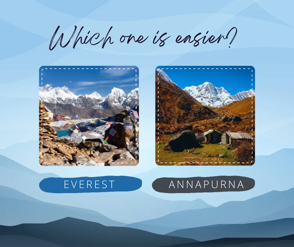 Is Annapurna Easier Than Everest?