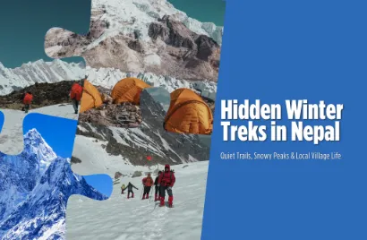 Hidden Winter Treks in Nepal: Quiet Trails, Snowy Peaks & Local Village Life